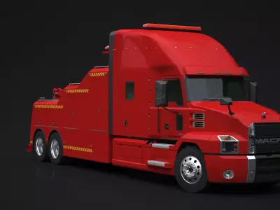 USA Recovery Truck 3D model