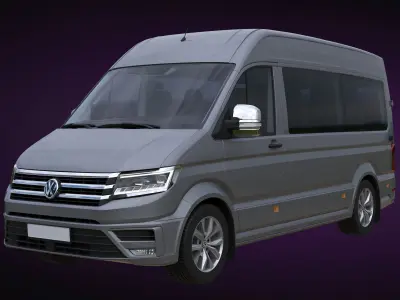 VW  Crafter 2 Passenger 3D model