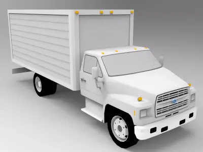 Box Truck 3D model