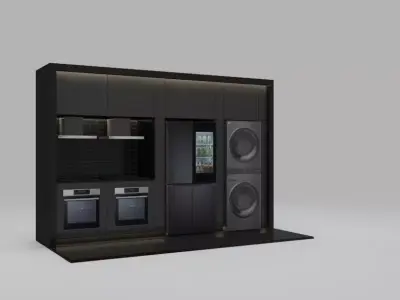 LG Kitchen showcase 3D model