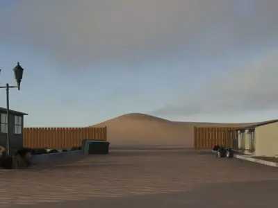Abandoned Housing Complex 3D model