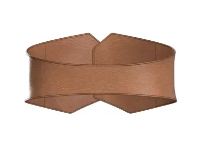Button-down Belt 3D model