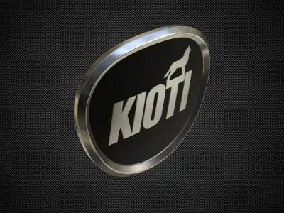 kioti logo 3D model