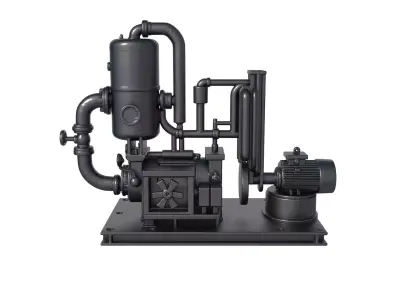 Industrial Sci Fi Engine - science fiction Engine - engine  3D print model purchase