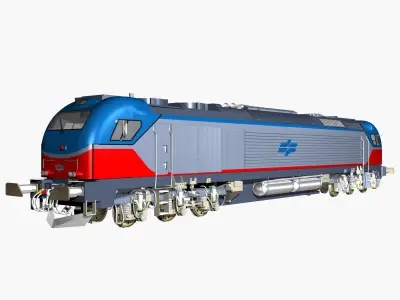 Vossloh Euro 4000 Locomotive 3D model