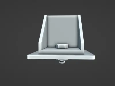 Lug Support 3D Model Low-poly 3D model Low-poly 3D model