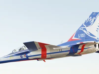 T-5 Brave Eagle Taiwan 3D model