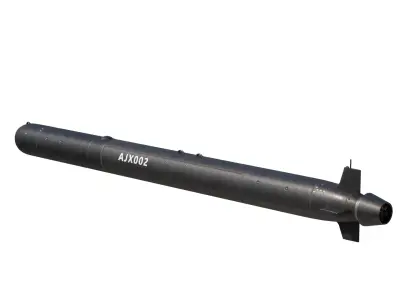 PLAN AJX002 AJX-002 Unmanned Underwater Vehicle UUV 3D model