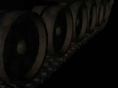 T90-a Tank - Rigged 3D model