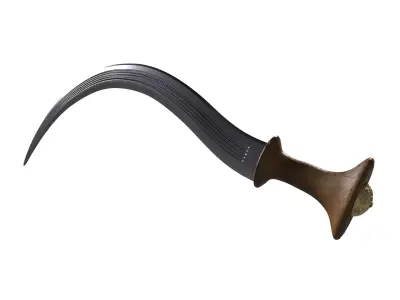 Sword for video game  Free 3D model