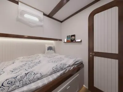 Boat 3d Model L1 Boat Cabin Design  3D model