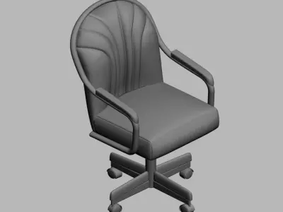 office chair 11 3D model