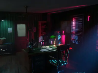 Detective Office 3D model