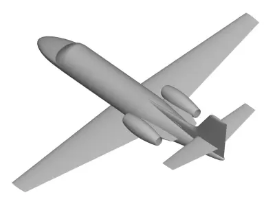 Cessna Citation 3D model