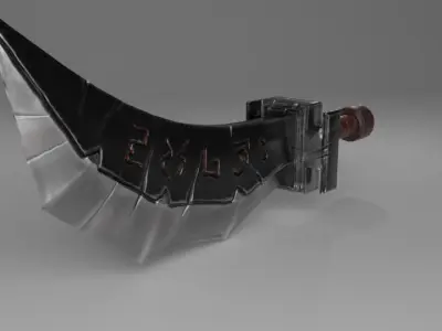 Sword 01 Low-poly 3D model
