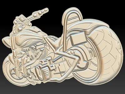 Chopper Suitable for embossing Hot Foil Technique 3D model