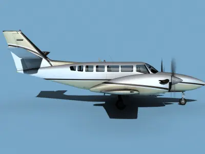 Cessna F406 Caravan II V05 3D model