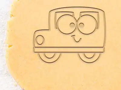 Car Cookie Cutter - Biscuit Cutter 3D print model buy
