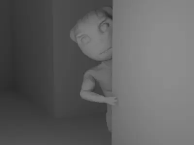 The Grok man Free 3D model