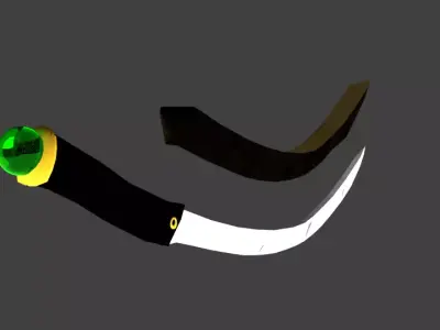 sword circular design Free 3D model