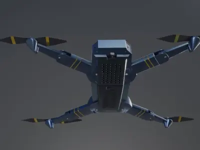 MAVIC PRO DJI DRONE  3D model