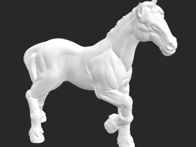 Horse basic 2 3D model