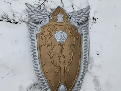 Imperial Crusader Shield from Lineage2 Game L2 3D print model 3D print model