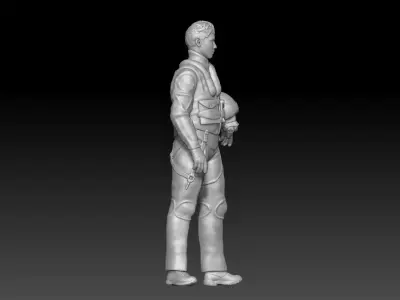 air force pilot military 1 3D print model