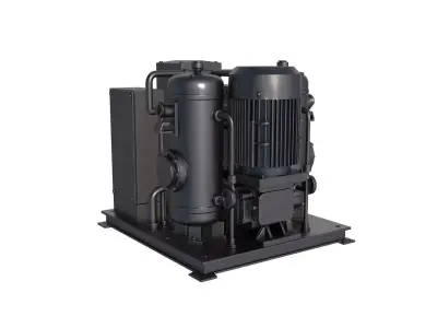 Industrial Sci Fi Engine - science fiction Engine - engine  3D print model get