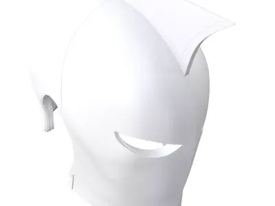 Doctor Fate helmet for figure 3D model