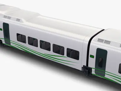  High Speed Passenger Train v 1 
