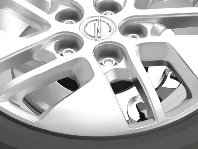 Opel Vivaro wheel 2015 3D model