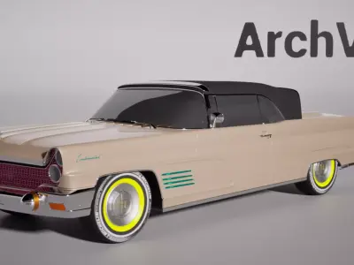 ArchViz Car Assets P08 - Unreal Engine 5 3D model