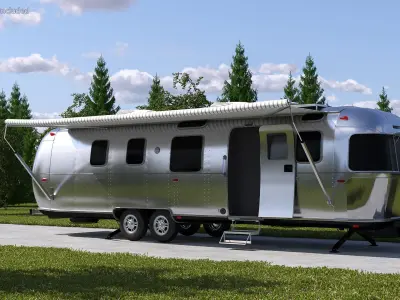  Airstream Classic 33FB Travel Trailer 