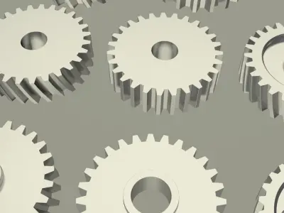 gear  gears 3D model