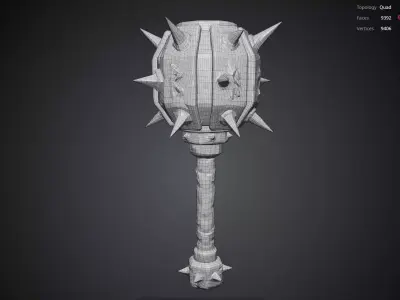 War Hammer 3D model purchase