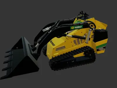 Mini Loader Vermeer S450TX 3D model