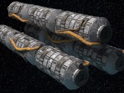 Space Module 010 3D model