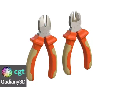 Cutting Pliers 3D model