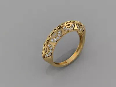 Ring chin  3D print model