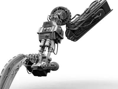 Titan Mech 3D model