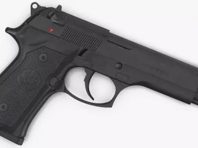 Beretta M9 3D model purchase