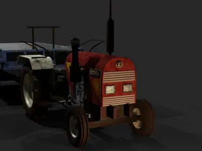 Eicher Tractor 3D model