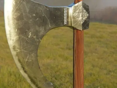 Viking Axe 3D model buy