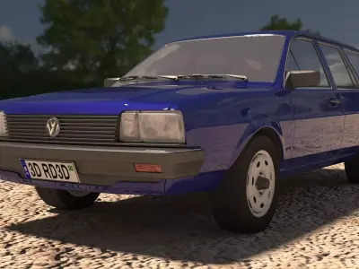 Volkswagen Passat Variant 1980 3D model
