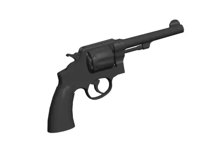 M1917 Revolver 3D model buy