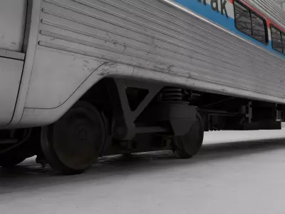 Wagon Amfleet 1 3D model