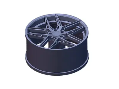 Custom Rim 4 printable   3D print model
