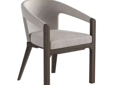 Antique Chair A - Unknown Manufacturer 3D model