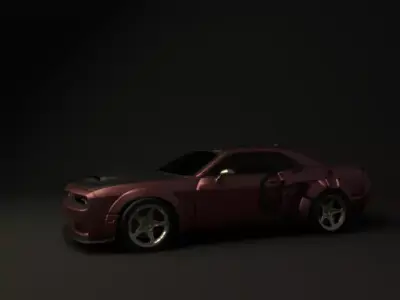 Charger sports car Free 3D model